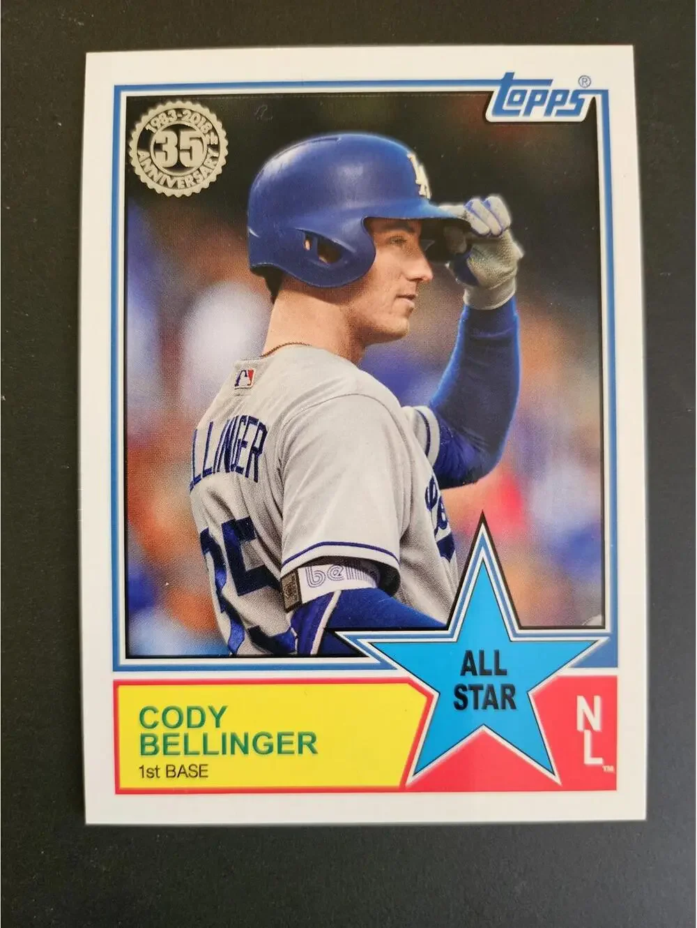 2018 Topps Update Series-1983 All-Star Design- Cody Bellinger #83AS-16 RAW Mint - Picture 1 of 2